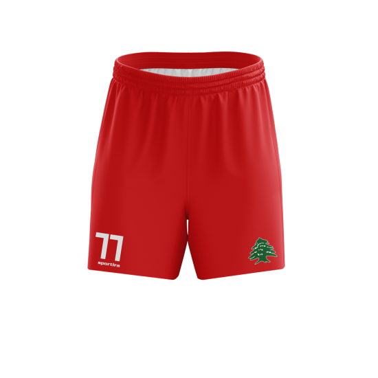 Team Lebanon_Red Short