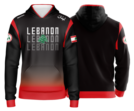 Team Lebanon_Hoodie (no name/#)