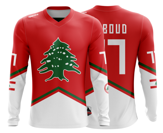 Team Lebanon_Red Jersey